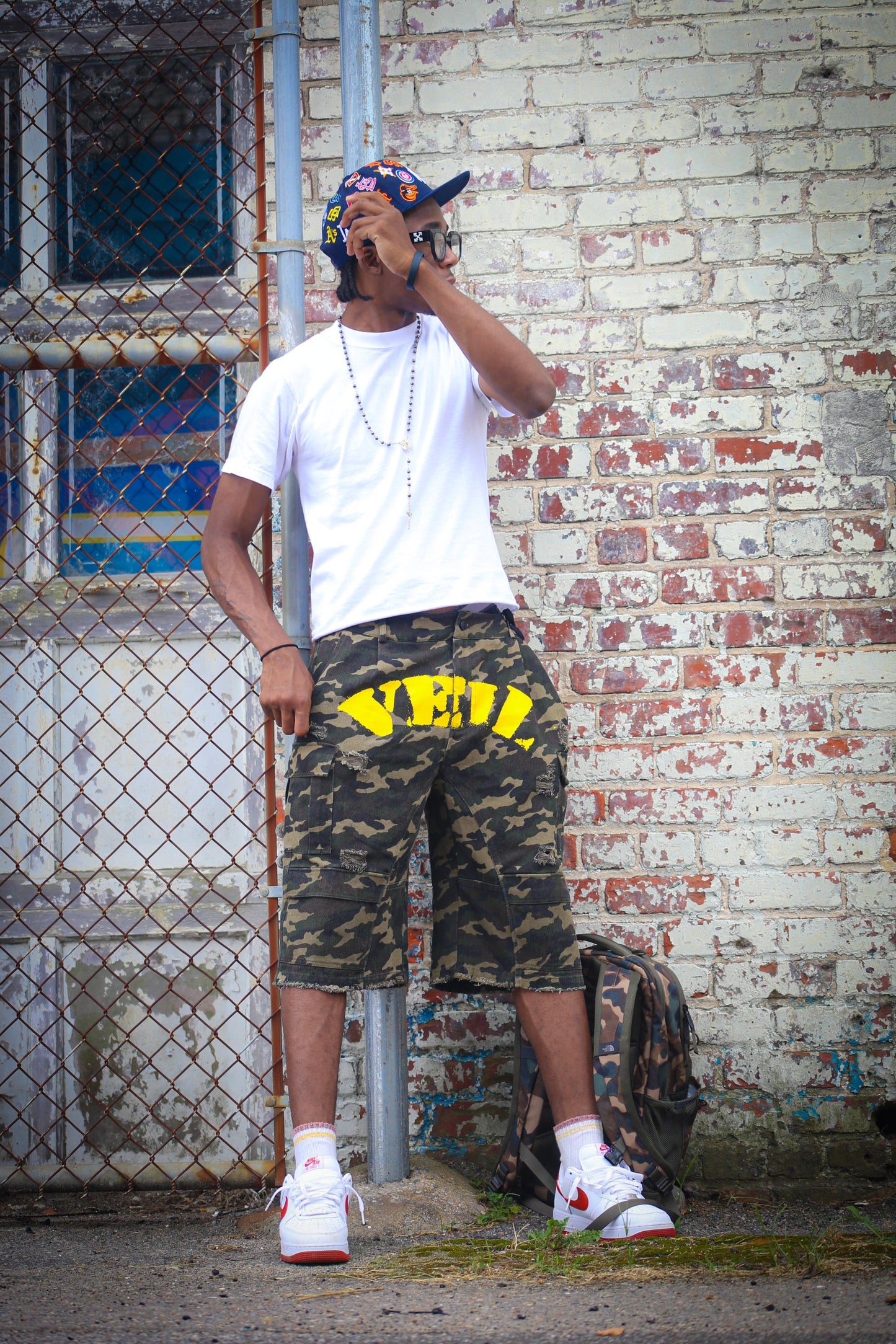 VEIL "CAMO" JORTS